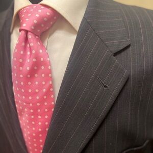 NWOT Tommy Hilfiger Pink Polka Dot Ties Men